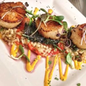 Grilled Diver Scallops